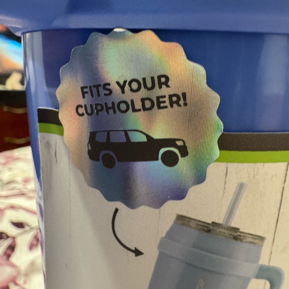 Reduce Blue Insulated Tumbler - Picture 3 of 5